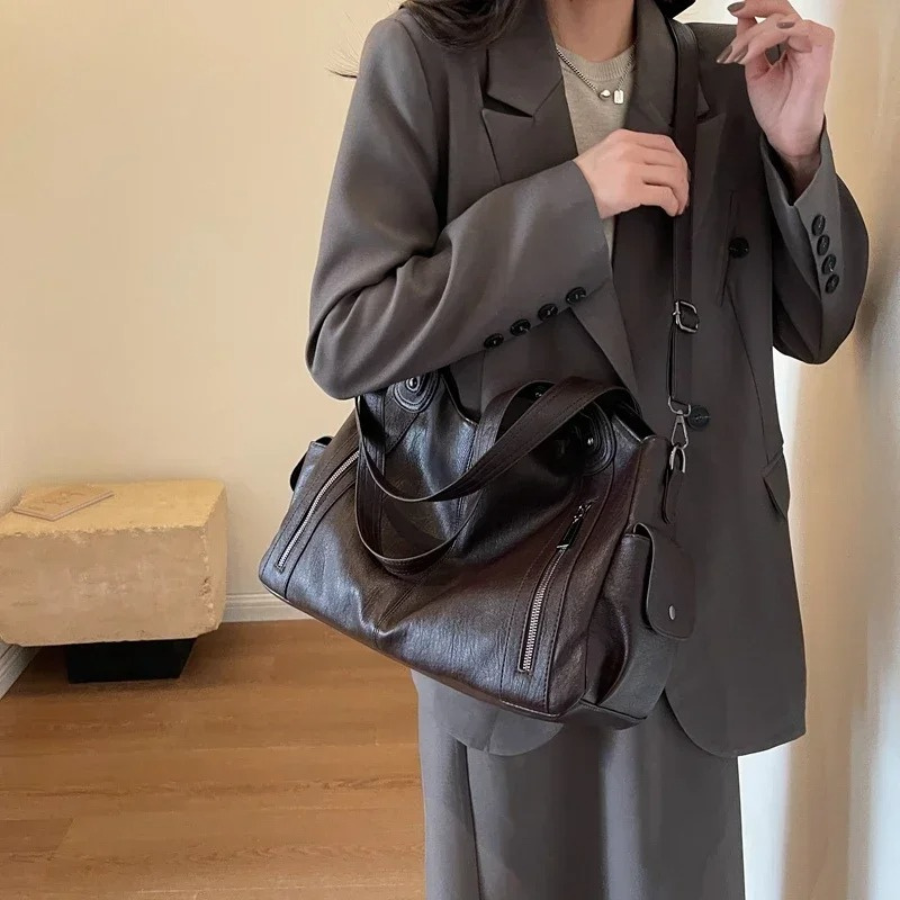 Elegant Ladies Vintage Tote Shoulder Bag