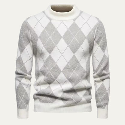 Cozy Men's Fleece Crew Neck Sweater