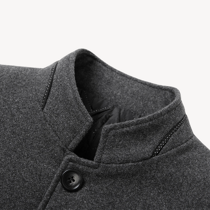Relaxed Fit Mens Wool Jacket