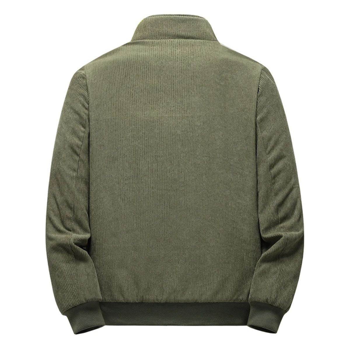 Warm Waterproof Men's Corduroy Coats with Fleece Lining