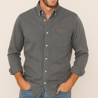 Comfortable Men's Casual Button Down Shirt