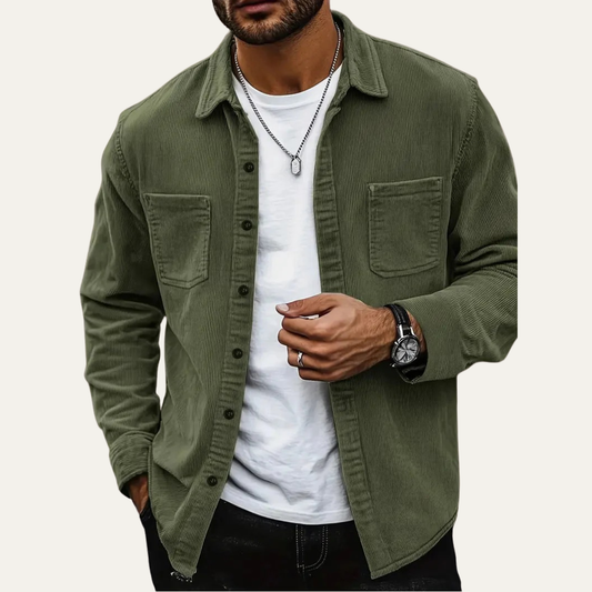 Rugged Corduroy Jacket for Men - OutfitLondon
