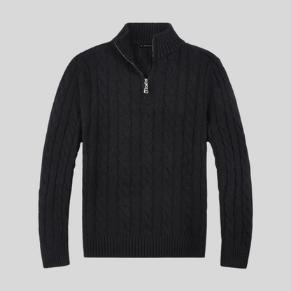 Men's Warm Crew Neck Pullover Sweater