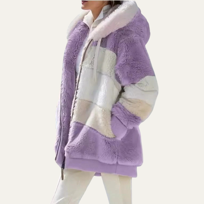 Soft Women's Plush Fleece Coat