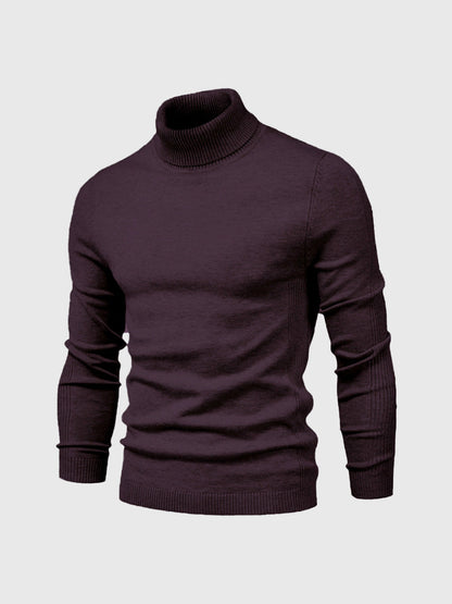 Premium Soft Mens Turtleneck Sweater