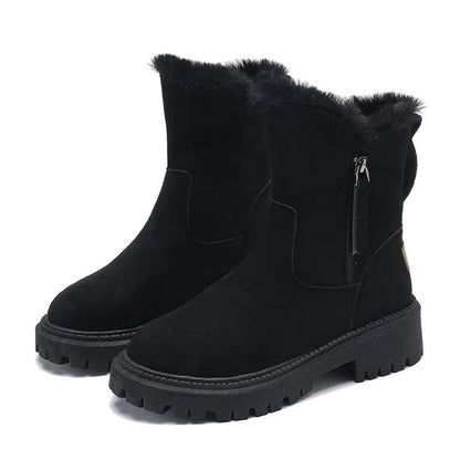 Waterproof Suede Winter Boots