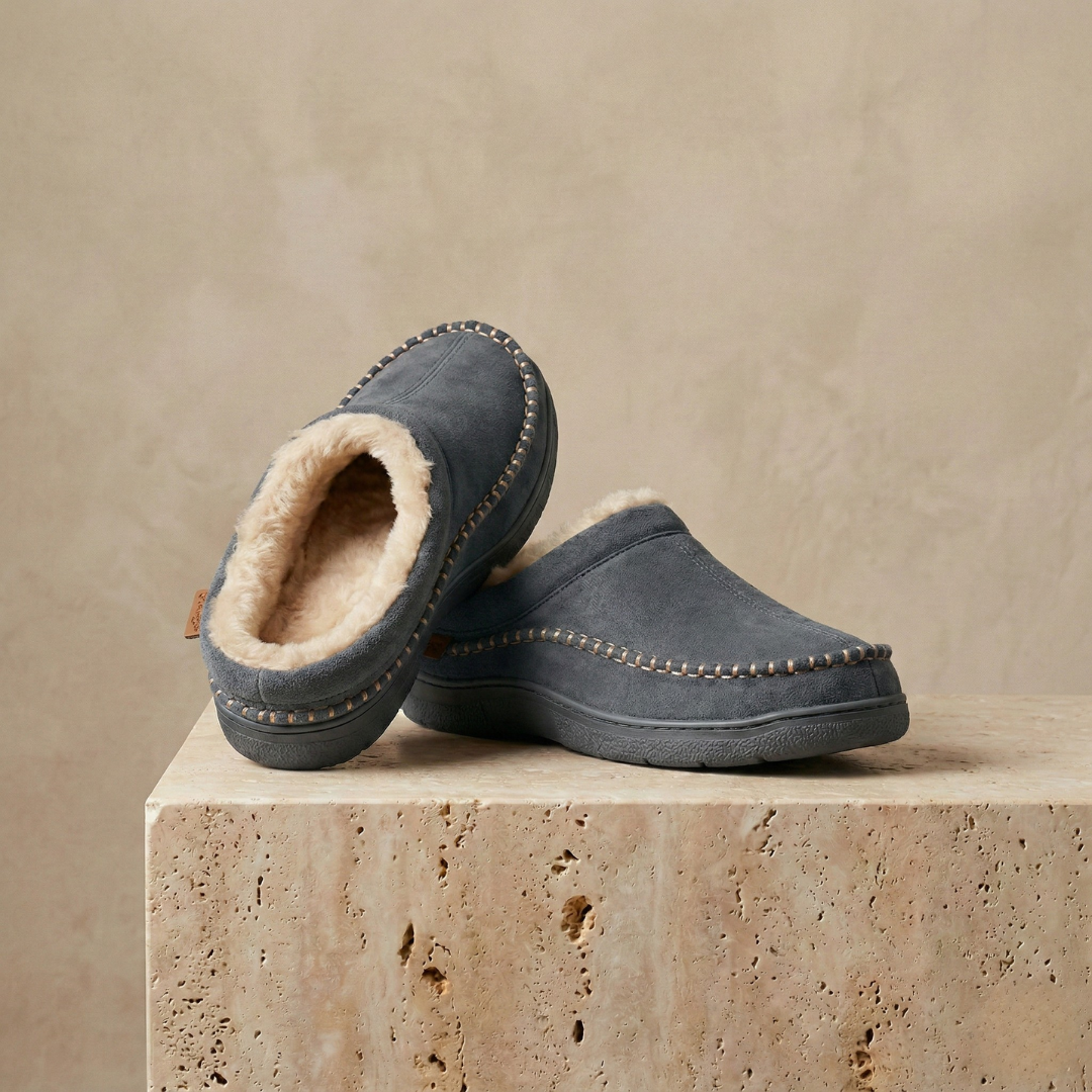Comfortable Fuzzy Slide Slippers