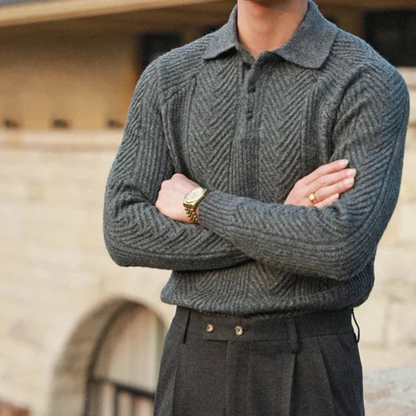 Comfortable Crew Neck Knit Sweater