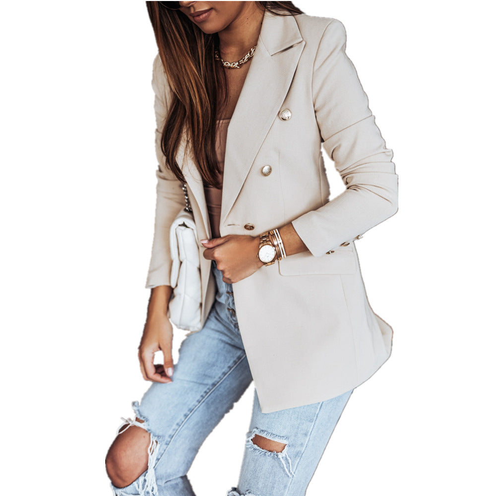 Women's Traditional Button Front Coat