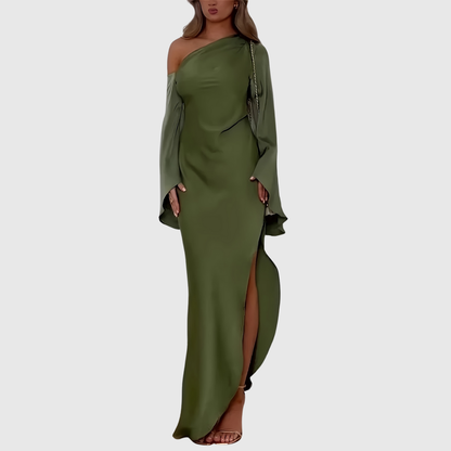 Sleek One Shoulder Formal Gown