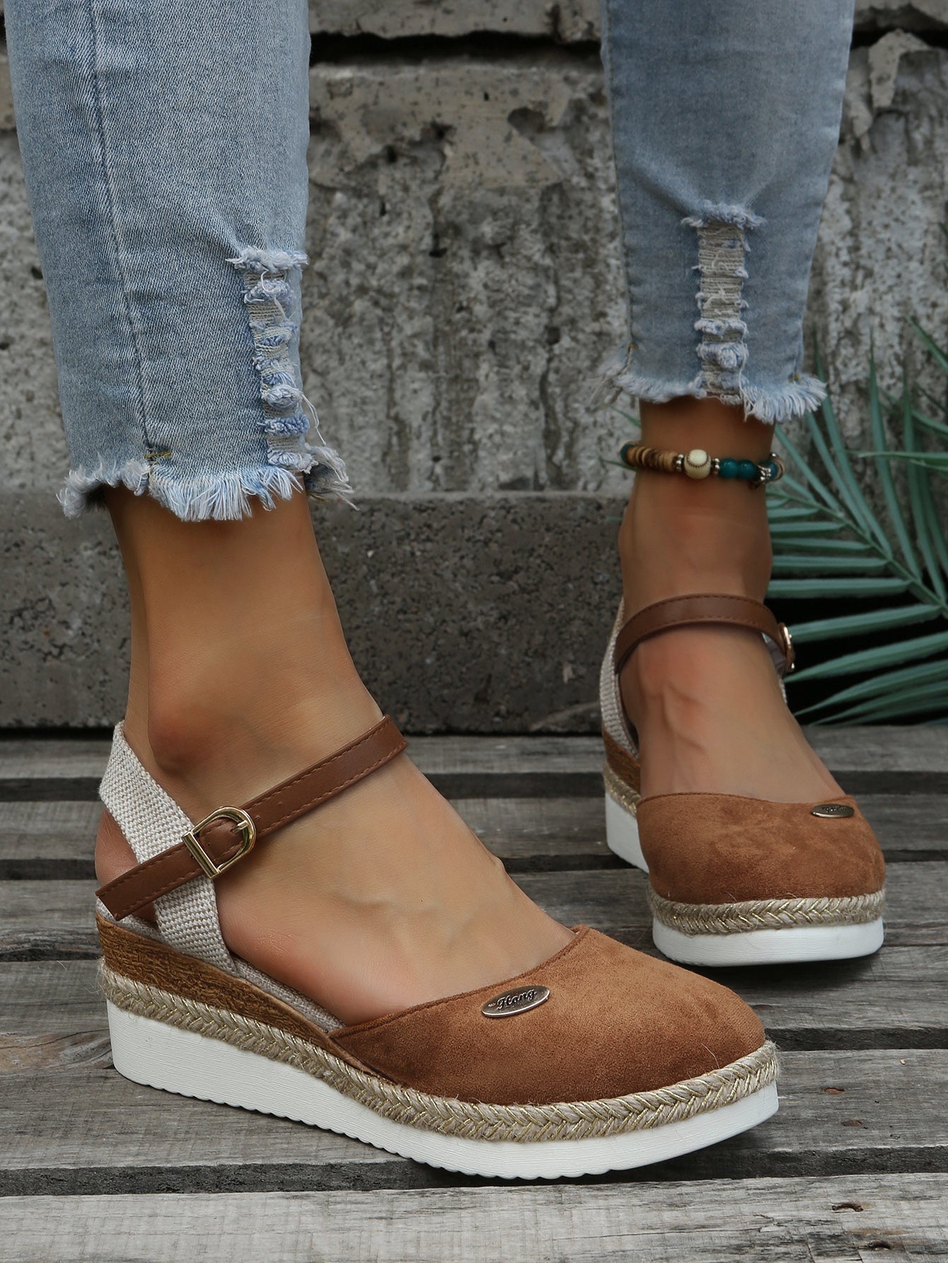 Vionna Women's Platform Espadrille Shoes - OutfitLondon
