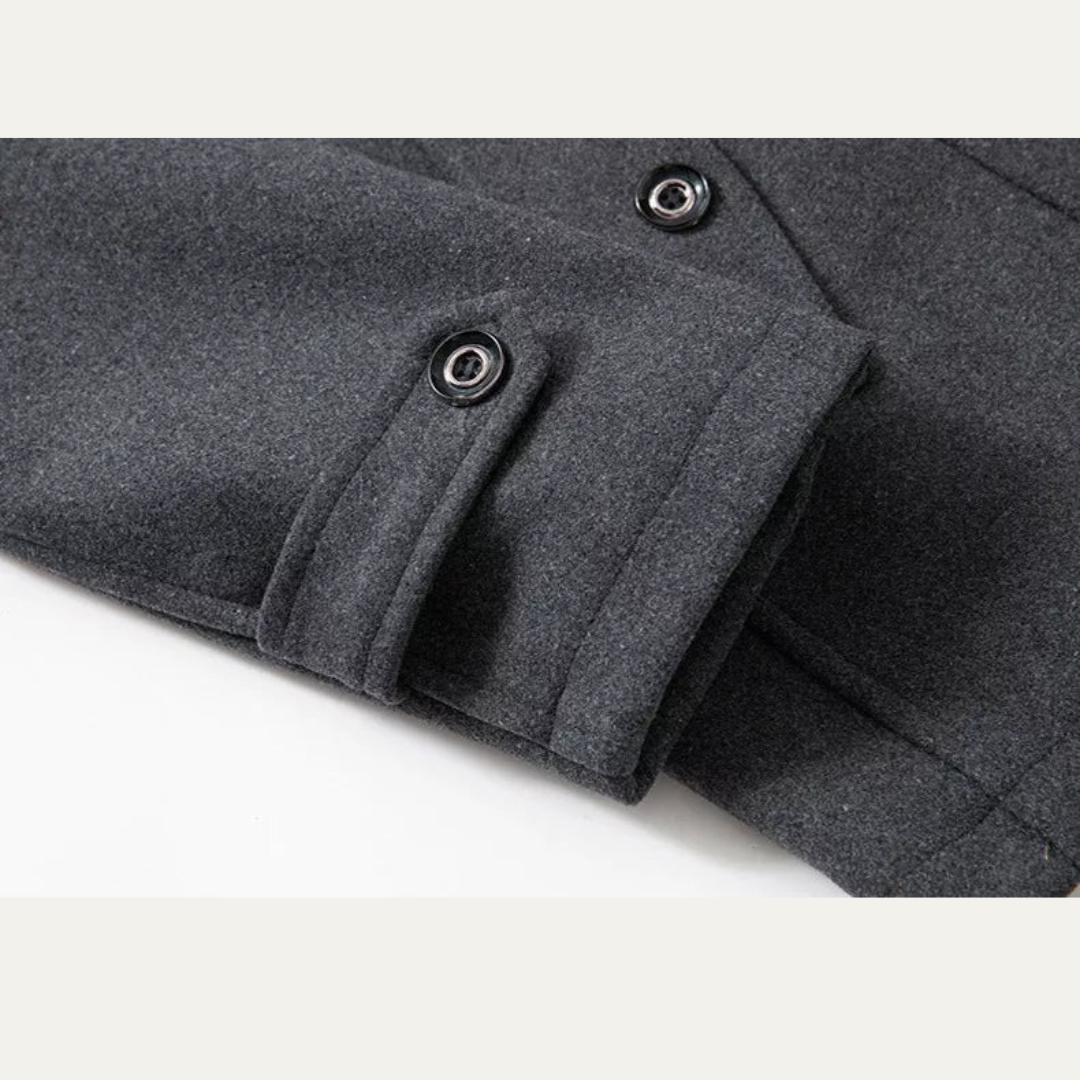 Men's Waterproof Long Trench Overcoat