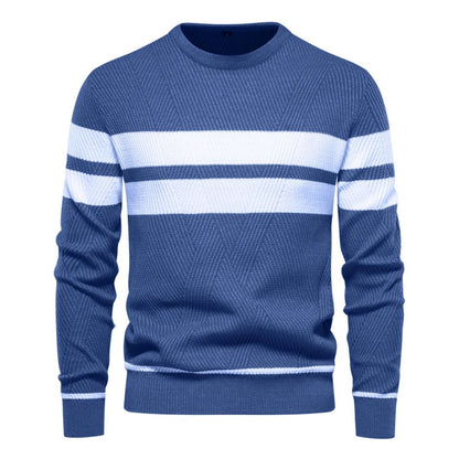 Stylish Mens Long Sleeve Fall Sweater