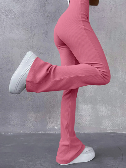 Women's Soft High Waisted Wide Leg Pants