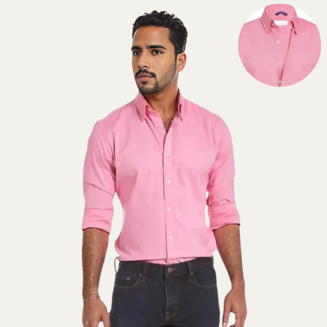 Classic Fit Mens Long Sleeve Dress Shirt