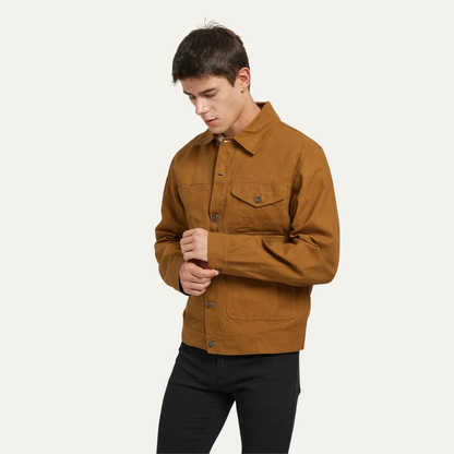 Classic Mens Vintage Canvas Ranch Jacket