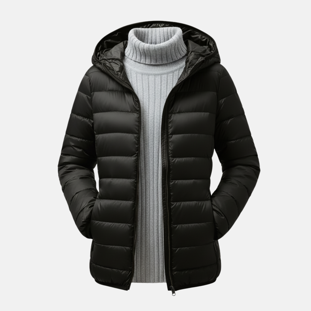 Cozy Quilted Hooded Winter Jacket