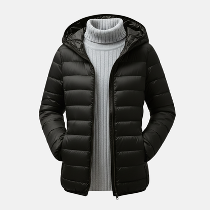 Cozy Quilted Hooded Winter Jacket