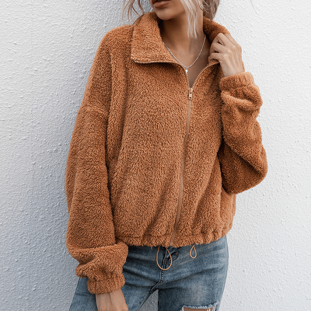 Cozy Fleece Hooded Winter Jacket