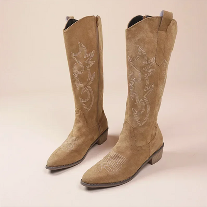 Fashionable Western Ankle Boots