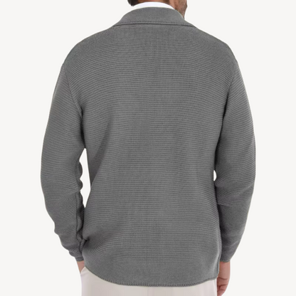 Classic Fit Men's Wool Cardigan Sweater
