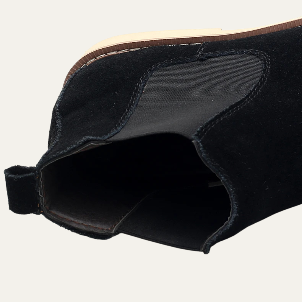 Luxury Men's Suede Leather Ankle Boots with Fur Inside