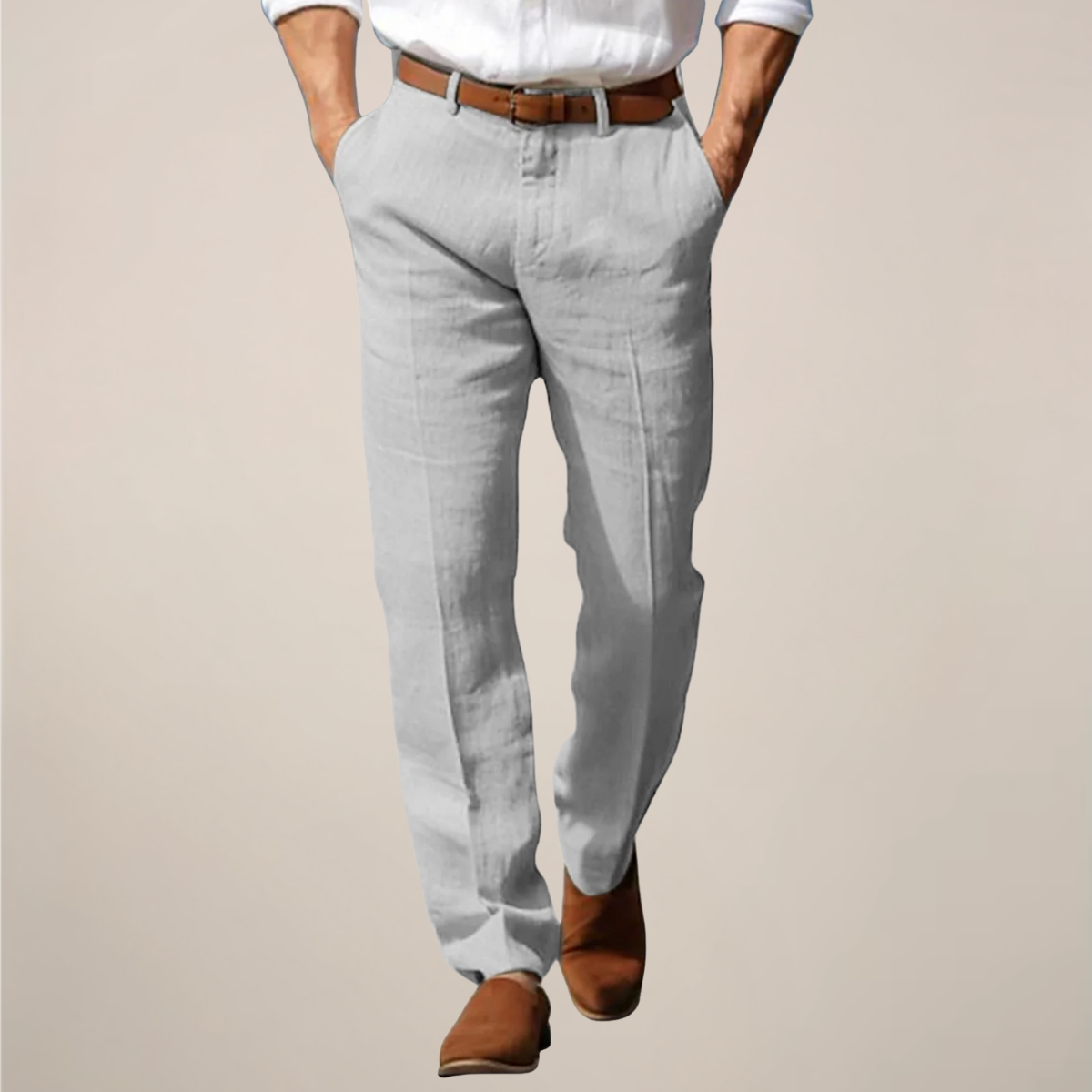 Comfortable Slim Fit Summer Trousers
