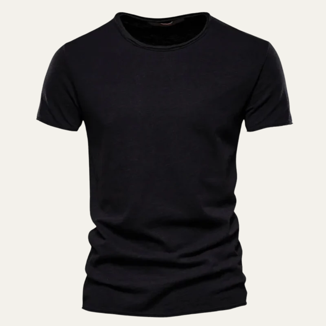 Slim Fit Crew Neck Graphic T Shirt