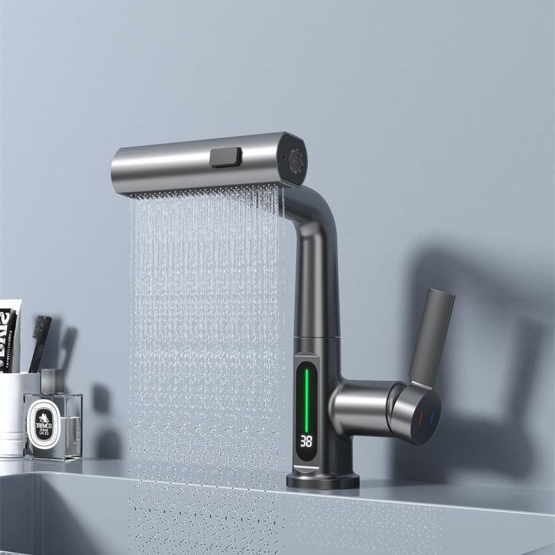 Luxury Gold Tone One Handle Kitchen Faucet - OutfitLondon