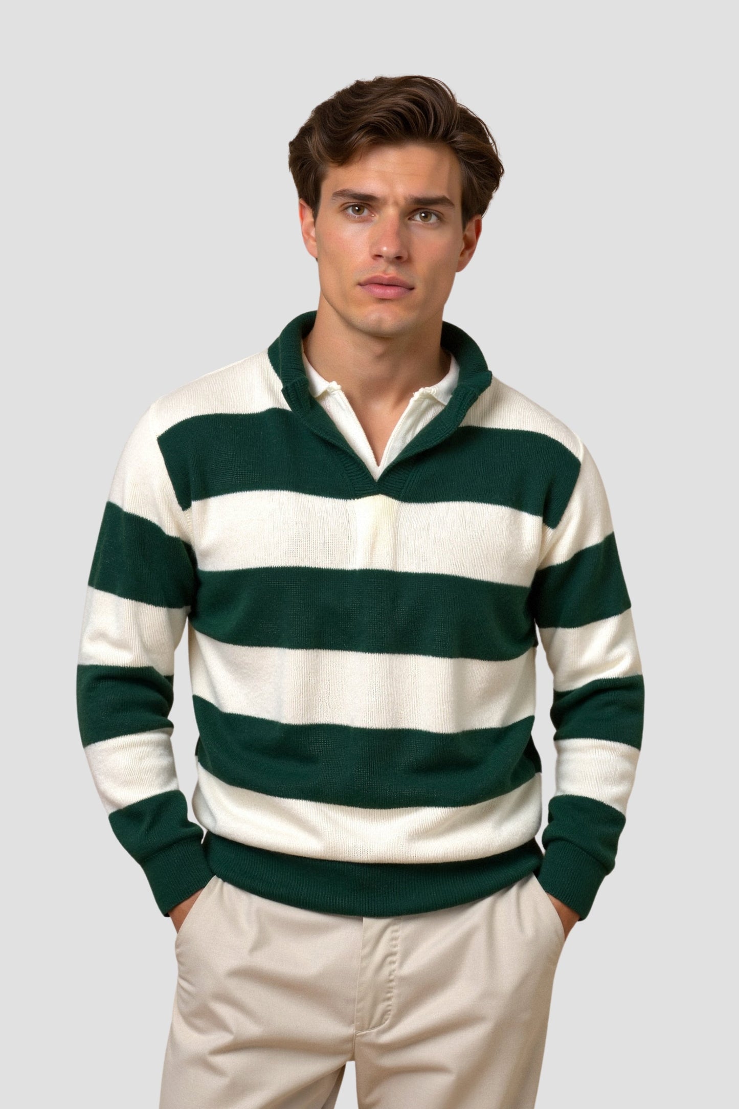 Classic Luxury Polo Shirt for Men - OutfitLondon