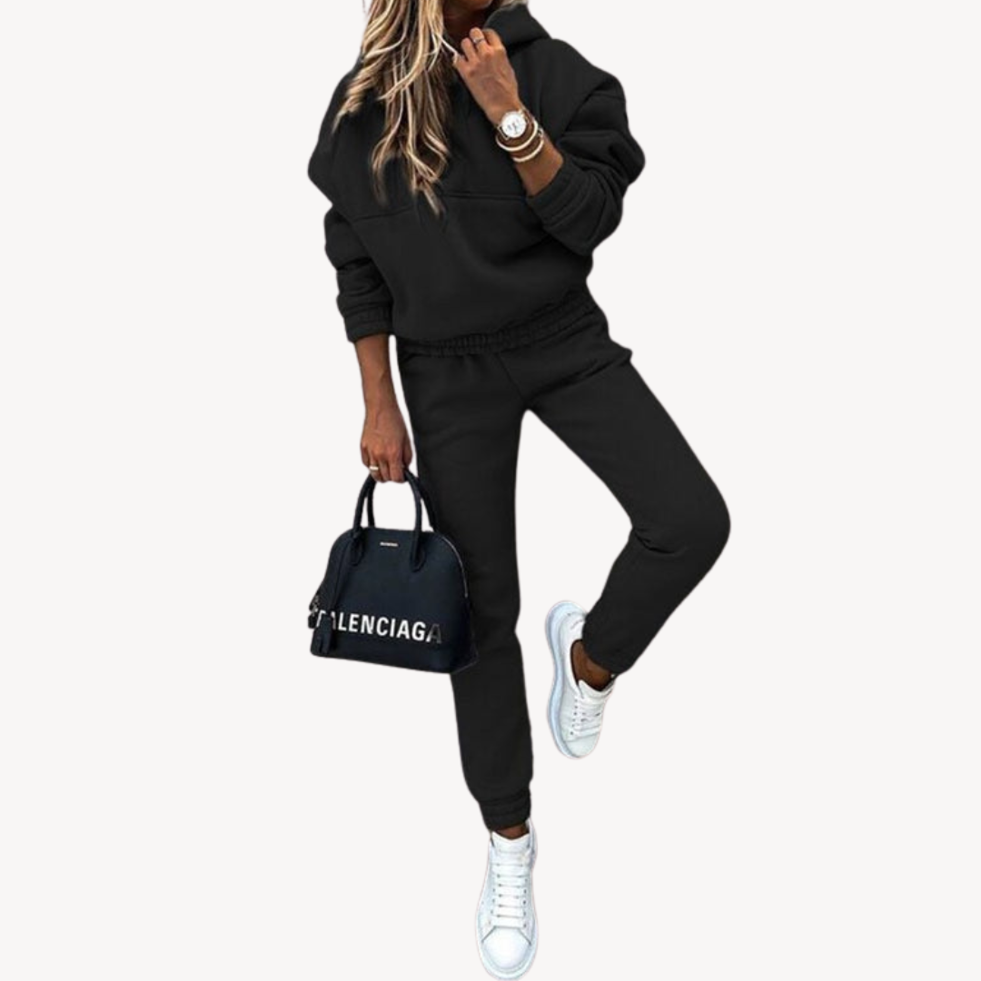 Soft Cozy Women's Fleece Tracksuit - OutfitLondon
