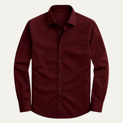 Luxury Cotton Classic Men's Dress Shirt