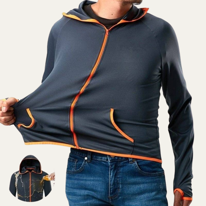 Men's Fit Waterproof Sports Hoodie Jacket