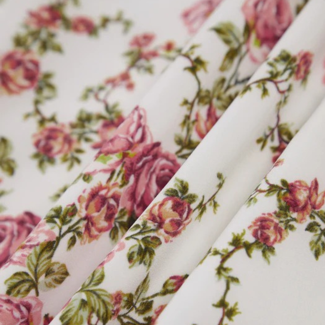 Ladies Pretty Floral Midi Summer Dress