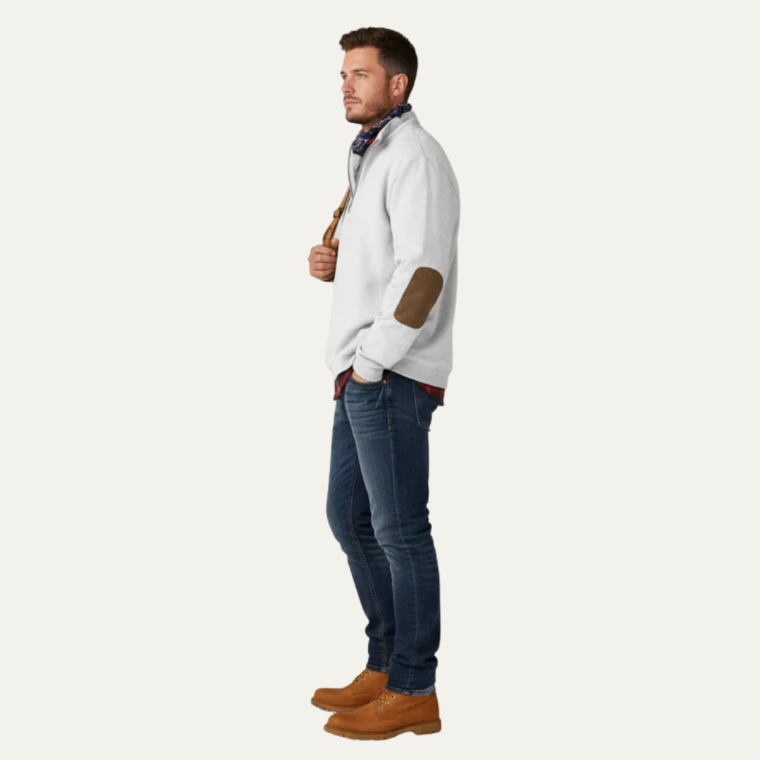 Men's Soft Premium Crew Neck Pullover Sweater