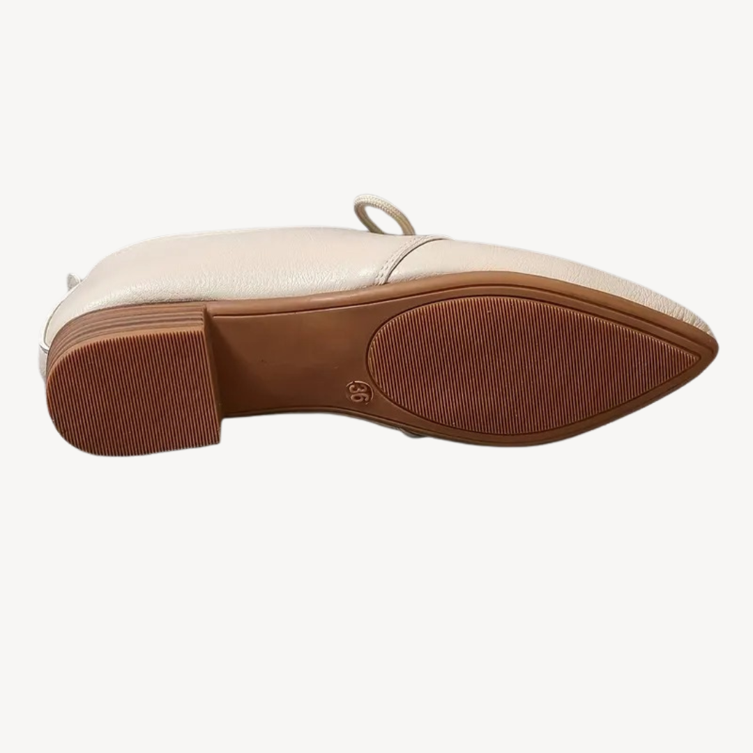 Comfortable Women's Flat Leather Shoes