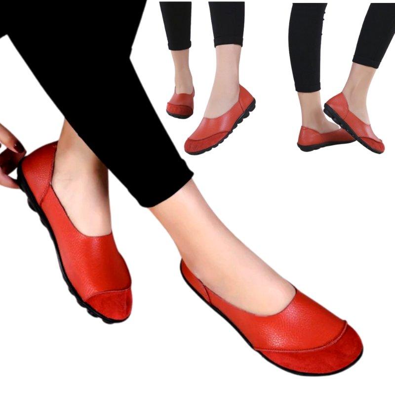 Women's Lofors Loafers Moccasins Soft Leather Flats