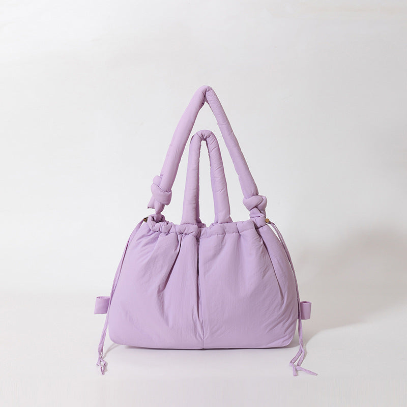 Vegan Leather Tote Shoulder Bag