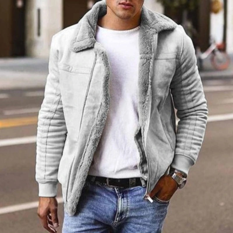 Classic Mens Retro Flight Jacket - OutfitLondon