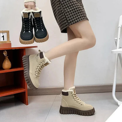 Cozy Winter Women's Insulated Snow Boots