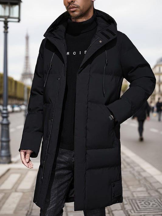 Insulated Waterproof Men's Cold Weather Parka Coat - OutfitLondon