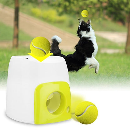 Automatic Interactive Dog Tennis Ball Launcher
