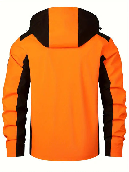 Waterproof Hooded Zip Up Jacket