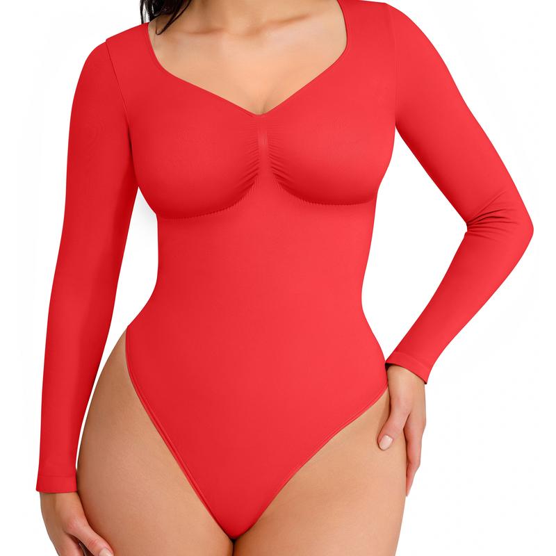 Soft Stretchy Full Body Bodysuit for Women