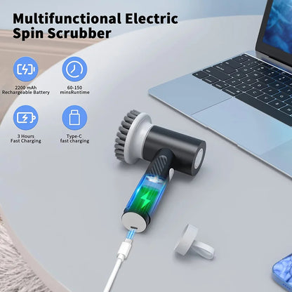 Electric Spin Scrubber