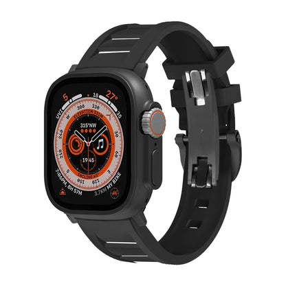 Vibrant Floral Buckle Apple Watch Band