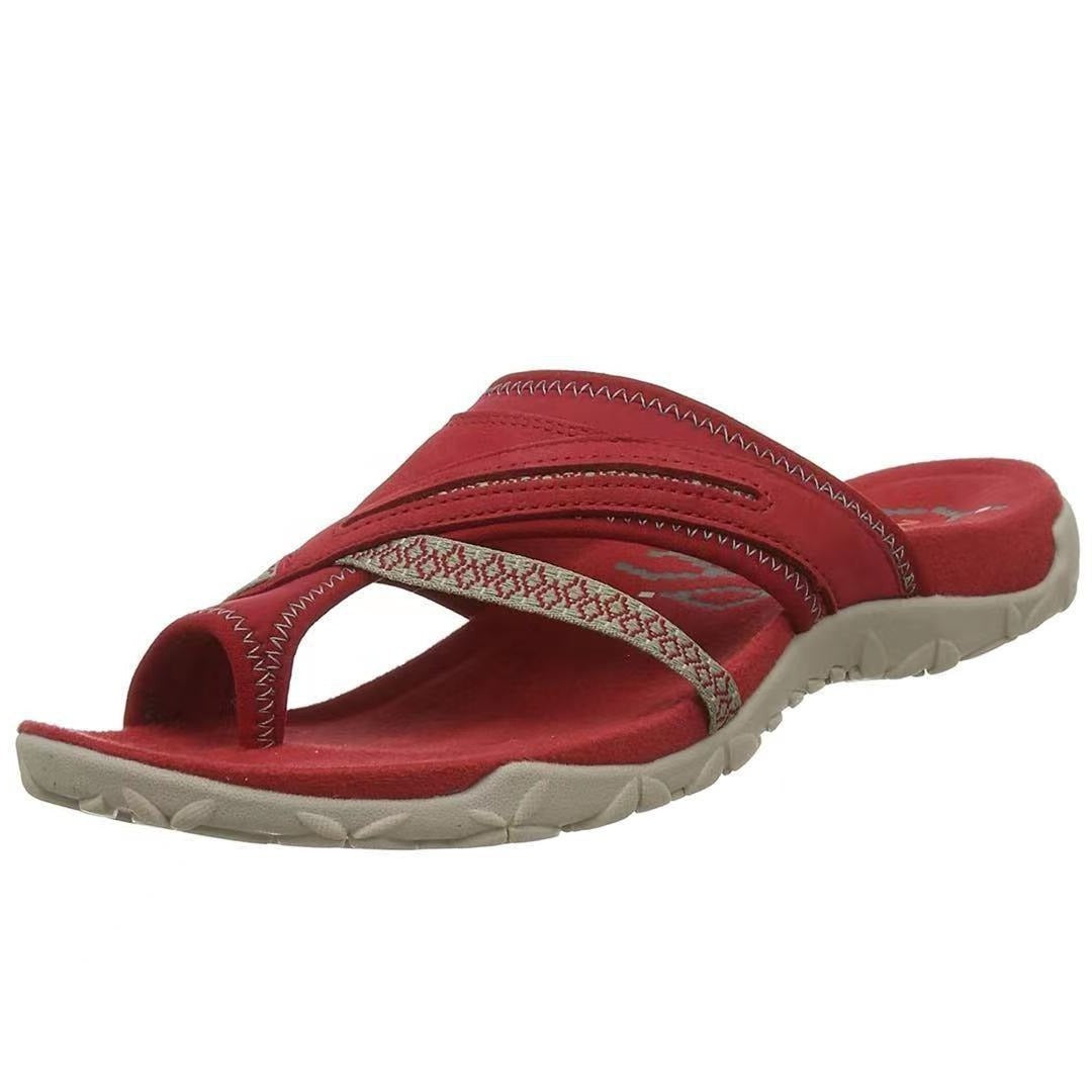 Orthopedic Sandals Comfortable Casual Cross Strap Flip-flops