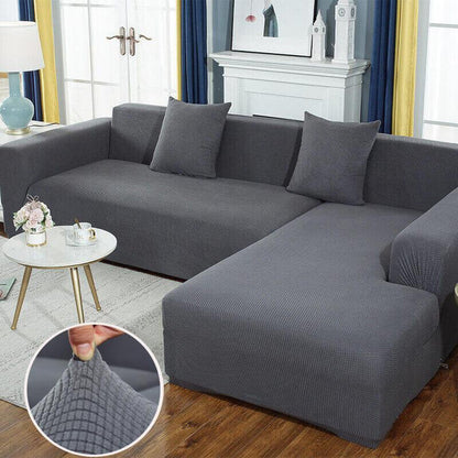 Oversized Thicken Stretch Jacquard Sofa Covers Pillow Covers