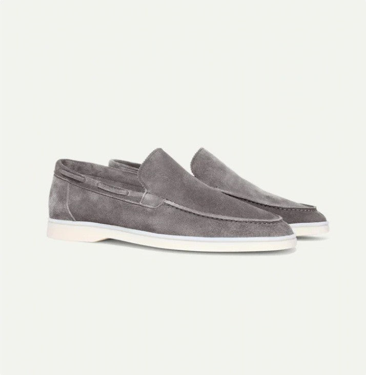 Soft Leather Slip On Shoes