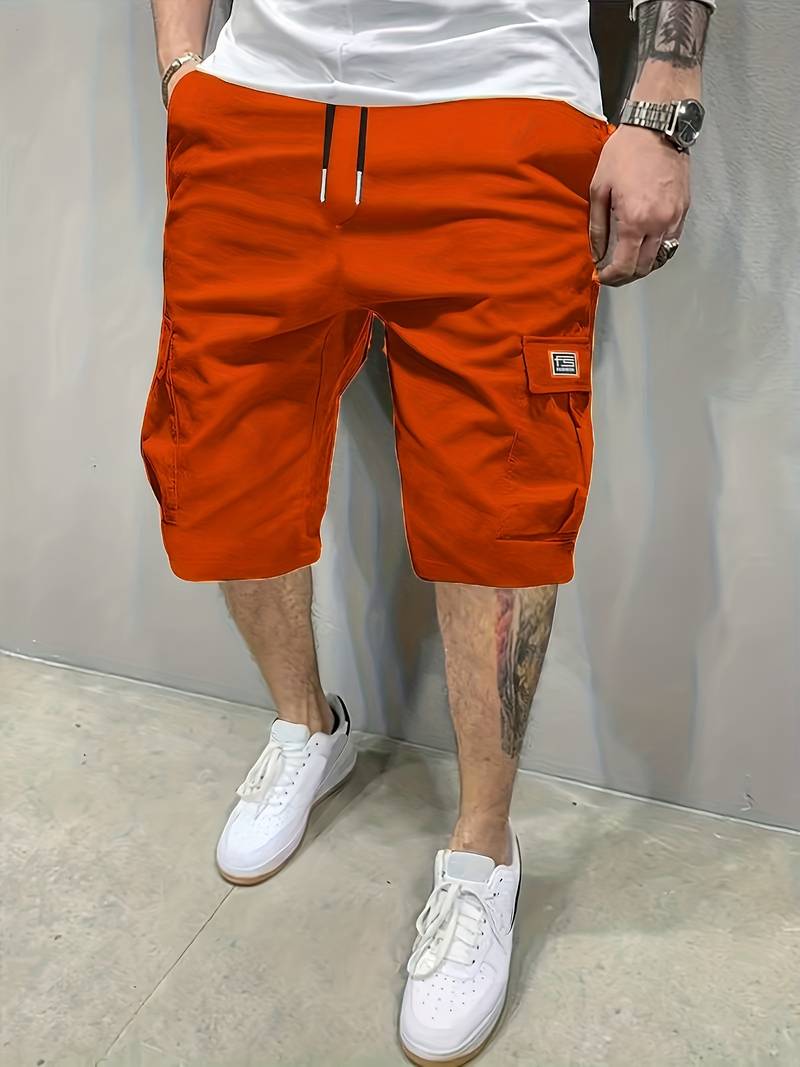 Tropical Palm Leaf Beach Shorts